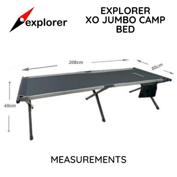 EXPLORER XO JUMBO CAMP BED - Image 3